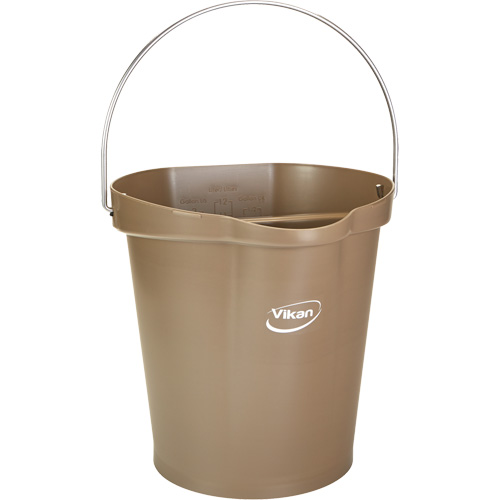 Seau pour l'hygi&egrave;ne des aliments, Brun, 3 gal. US Seagulf Marine Industries Inc.