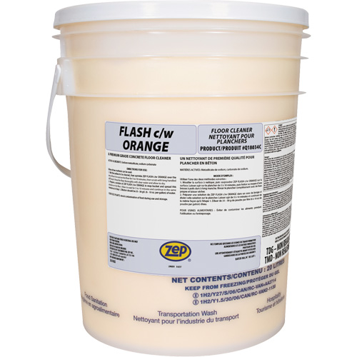 Flash Orange Premium Grade Concrete Floor Cleaner Seagulf Marine Industries Inc.