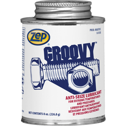 Groovy Lubricant & Anti-Seize, 8 oz., Brush Top Can, 2100°F (1100°C) Max. Temp Seagulf Marine Industries Inc.