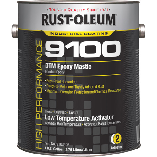 9100 System DTM Epoxy Mastic Low Temperature Activator, Gallon Seagulf Marine Industries Inc.