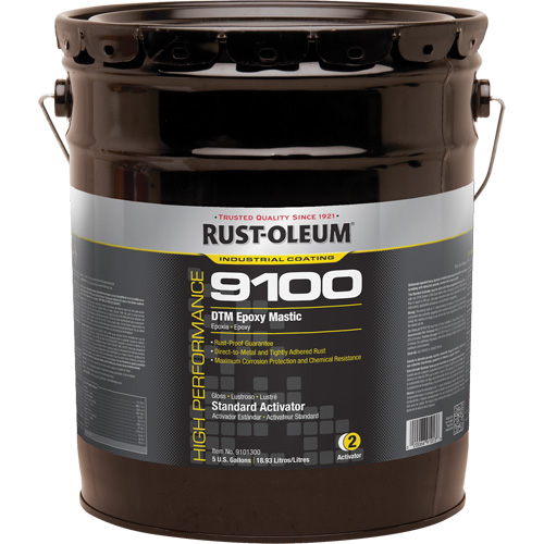 9100 System DTM Epoxy Mastic Standard Activator, 5 gal., Pail Seagulf Marine Industries Inc.