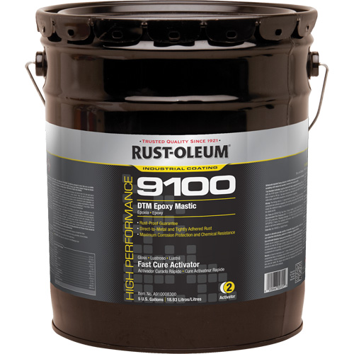 Activateur pour s&eacute;chage rapide pour mastic &eacute;poxy DTM du syst&egrave;me 9100, 5 gal., Seau Seagulf Marine Industries Inc.