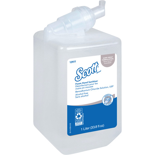 Scott&reg; Essential Alcohol Free Foam Hand Sanitizer, 1000 ml, Cartridge Refill, 0% Alcohol Seagulf Marine Industries Inc.