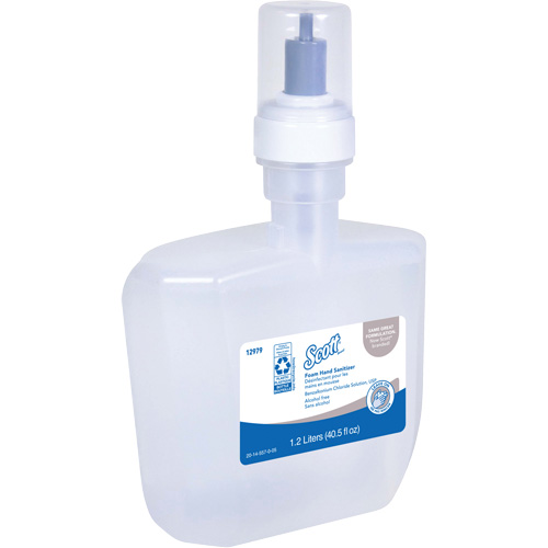 D&eacute;sinfectant en mousse sans alcool pour les mains Essential de Scott, 1200 ml, Cartouche de recharge, 0% alcool Seagulf Marine Industries Inc.