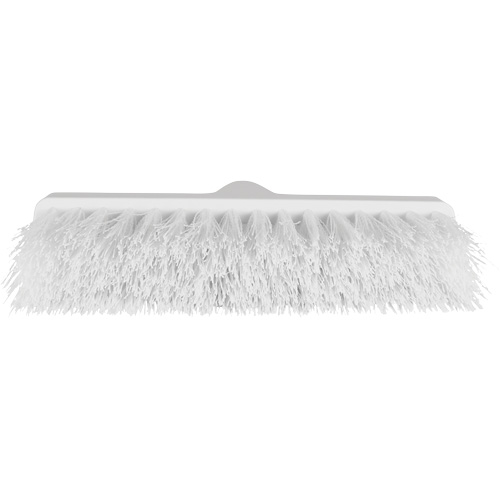 ColorCore Angle Head Broom, Medium Bristles, 10", Polypropylene, White Seagulf Marine Industries Inc.