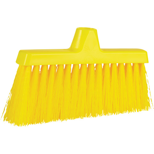 ColorCore Angle Head Broom, Medium Bristles, 10", Polypropylene, Yellow Seagulf Marine Industries Inc.