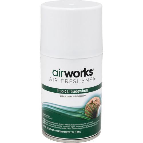 AirWorks&reg; Metered Air Fresheners, Tropical Tradewinds, Aerosol Can Seagulf Marine Industries Inc.