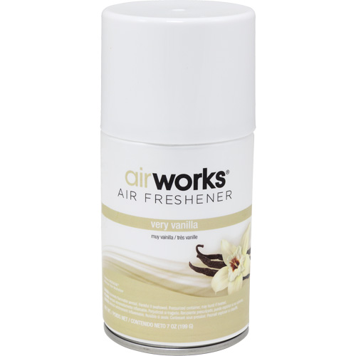 AirWorks&reg; Metered Air Fresheners, Very Vanilla, Aerosol Can Seagulf Marine Industries Inc.