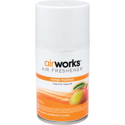 AirWorks&reg; Metered Air Fresheners, Mango Madness, Aerosol Can Seagulf Marine Industries Inc.
