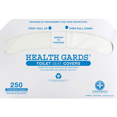 Health Gards&reg; Half-Fold Toilet Seat Covers Seagulf Marine Industries Inc.