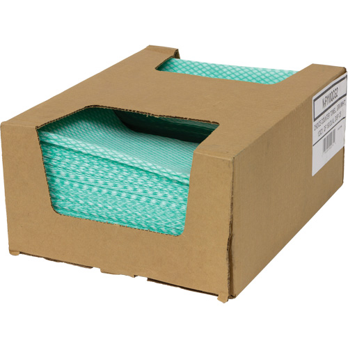 Chiffons de choix pour comptoir SaniWorks, Vert/Blanc Seagulf Marine Industries Inc.