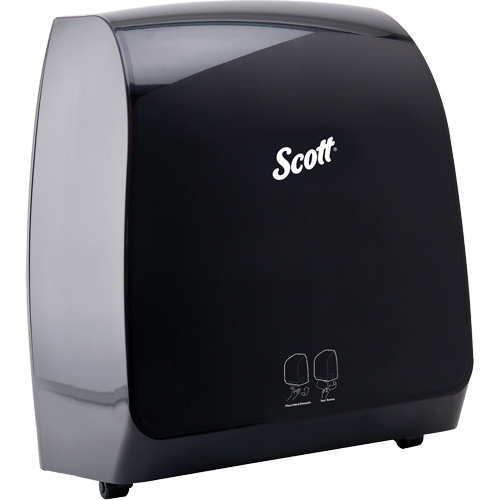 Distributeur de serviettes en rouleaux durs Scott Pro, &eacute;lectronique/Sans contact, 12,66" la x 9,18" p x 16,44" h Seagulf Marine Industries Inc.