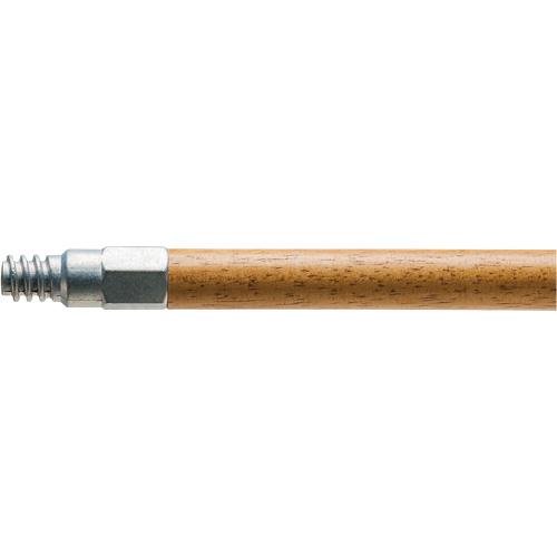 Manche en bois avec embout en m&eacute;tal, Bois, Pointe Filetage ACME, 1-1/8" dia, 60" lo Seagulf Marine Industries Inc.