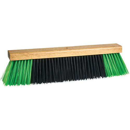 Bulldog Push Broom Head, 24", Coarse, PVC Bristles Seagulf Marine Industries Inc.