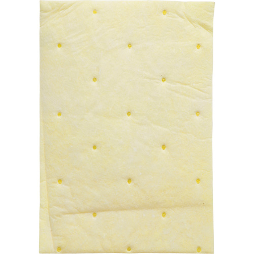 Tampon absorbant haute capacit&eacute; pour produits chimiques, Mati&egrave;res dangereuses, 14,5" x 9,25", 26,3 gal d'absorption Seagulf Marine Industries Inc.