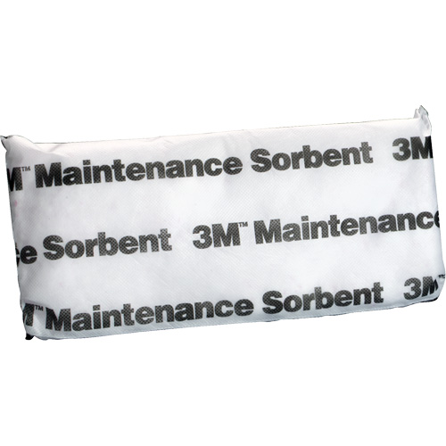 Maintenance Sorbent Pillow, Oil Only, 15" L x 7" W, 12.6 gal Absorbency/Pkg. Seagulf Marine Industries Inc.