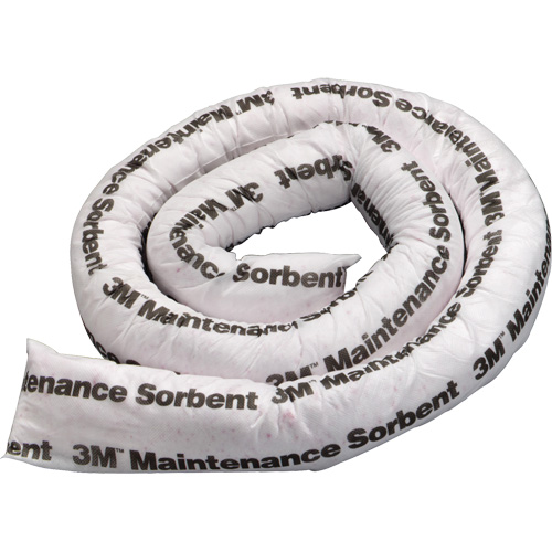 Maintenance Sorbent Mini-Boom, Universal, 8' L x 3" W, 15.6 gal Absorbancy Seagulf Marine Industries Inc.