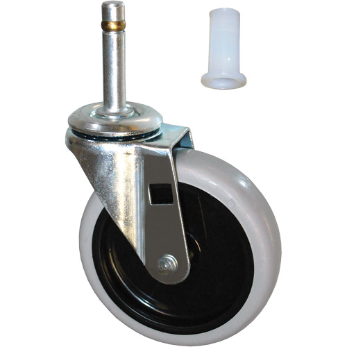 Roulette &agrave; tige pivotante de rechange pour chariot Seagulf Marine Industries Inc.