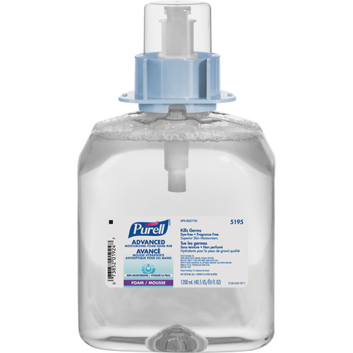 FMX-12 Green Certified Advanced Moisturizing Hand Rub, 1.2 L, Cartridge Refill, 70% Alcohol Seagulf Marine Industries Inc.