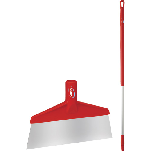 Grattoir &agrave; plancher avec manche, Rouge, 9-3/5" la x 55-9/10" lo Seagulf Marine Industries Inc.
