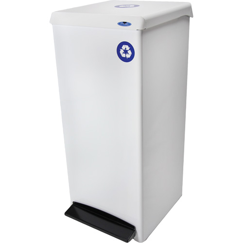 Poubelle &agrave; commande au pied, Acier, 25 gal. US Seagulf Marine Industries Inc.