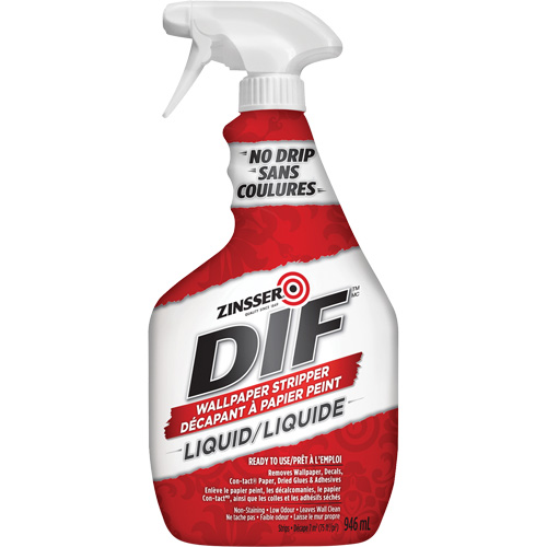 D&eacute;capant &agrave; papier peint &agrave; action rapide DIF, 946 ml, Bouteille &agrave; g&acirc;chette Seagulf Marine Industries Inc.