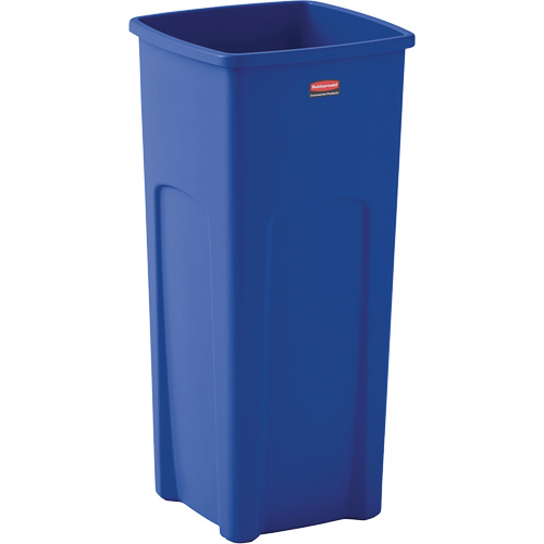 Untouchable&reg; Square Recycling Container, Bulk, Plastic, 23 US gal. Seagulf Marine Industries Inc.