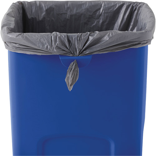 Untouchable&reg; Square Recycling Container, Bulk, Plastic, 23 US gal. Seagulf Marine Industries Inc.
