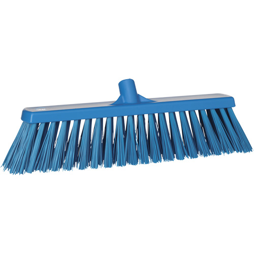 Balai-brosse robuste, Crins Ferme, 20", Polyester, Bleu Seagulf Marine Industries Inc.