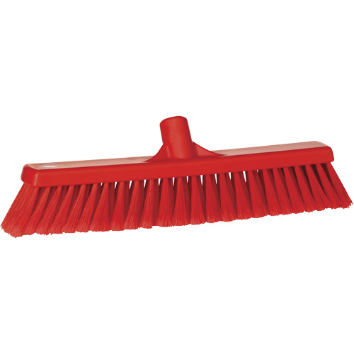 Balai-brosse pour particules fines, Crins Fin/&agrave; bout ouvrant, 16-1/4", Polypropyl&egrave;ne, Rouge Seagulf Marine Industries Inc.