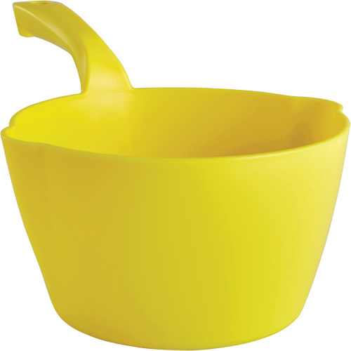 Pelle &agrave; main ronde, Plastique, Jaune, 64 oz Seagulf Marine Industries Inc.