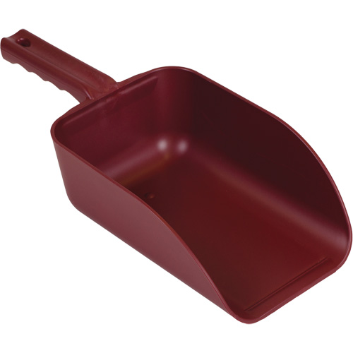 Metal Detectable Hand Scoop, Plastic, Red, 82 oz. Seagulf Marine Industries Inc.