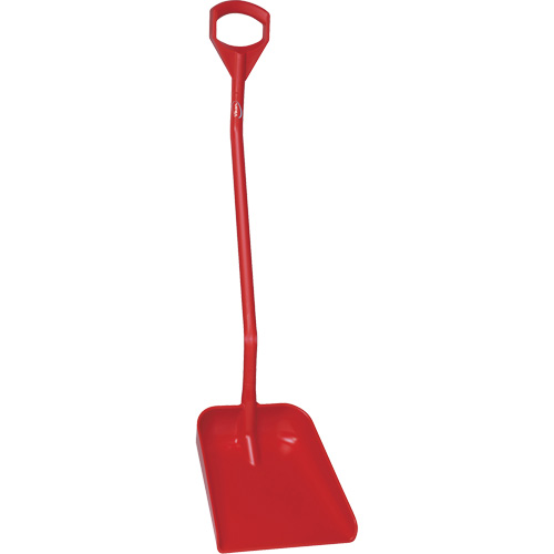 Pelle ergonomique &agrave; grande lame, Longueur de 51", Plastique, Rouge Seagulf Marine Industries Inc.