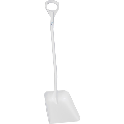 Pelle ergonomique &agrave; grande lame, Longueur de 51", Plastique, Blanc Seagulf Marine Industries Inc.