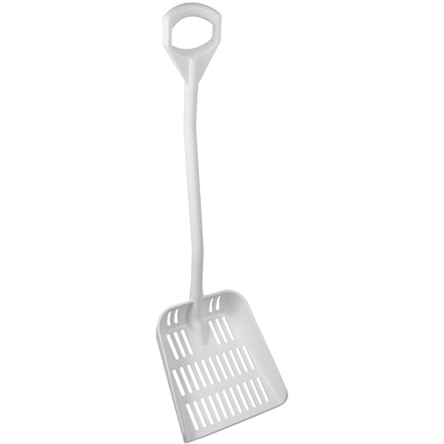Pelle ergonomique ajour&eacute;e, Longueur de 45", Plastique, Blanc Seagulf Marine Industries Inc.