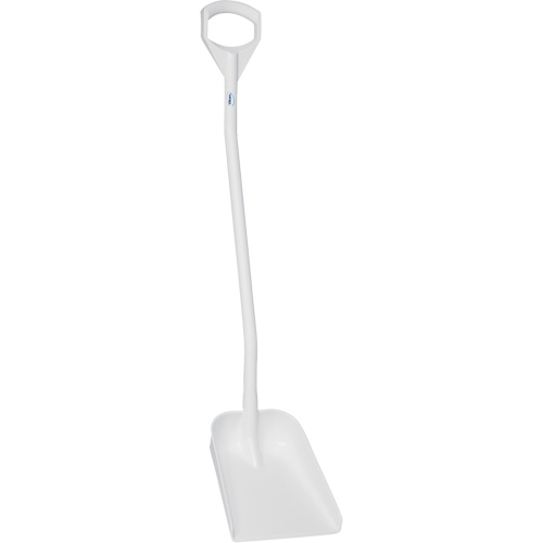 Pelle ergonomique &agrave; lame r&eacute;duite, Longueur de 50", Plastique, Blanc Seagulf Marine Industries Inc.