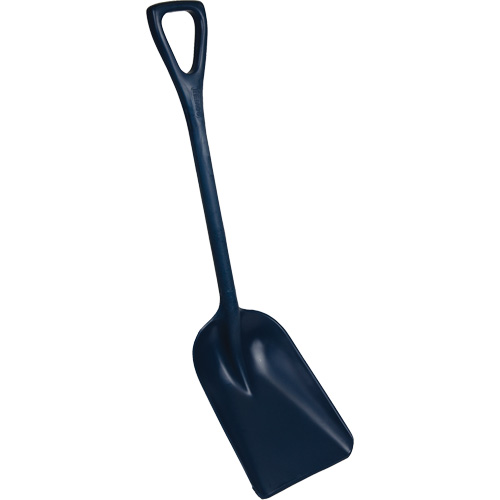 Pelle monobloc perceptible par d&eacute;tecteur de m&eacute;tal, Lame 10" x 14", Longueur de 37-1/2", Plastique, Bleu Seagulf Marine Industries Inc.