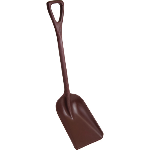 Pelle monobloc perceptible par d&eacute;tecteur de m&eacute;tal, Lame 10" x 14", Longueur de 37-1/2", Plastique, Rouge Seagulf Marine Industries Inc.