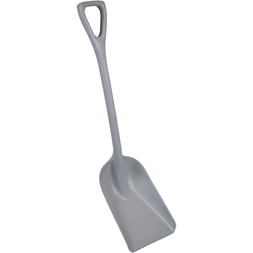 Pelle monobloc perceptible par d&eacute;tecteur de m&eacute;tal, Lame 10" x 14", Longueur de 37-1/2", Plastique, Gris Seagulf Marine Industries Inc.