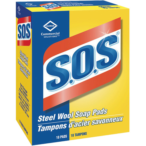 Tampons en laine d'acier saponifi&eacute;e S.O.S Seagulf Marine Industries Inc.