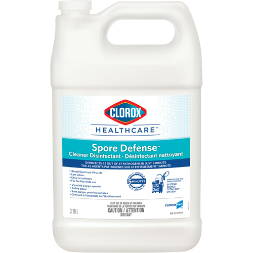 Clorox Healthcare&reg; Spore Defense Cleaner Disinfectant, 3.78 L, Jug Seagulf Marine Industries Inc.