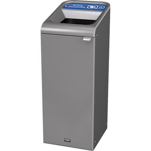 Conteneur pour d&eacute;chets de recyclage m&eacute;lang&eacute;s Configure, Vrac/Bord de rue/De bureau, Acier, 15 gal. US Seagulf Marine Industries Inc.
