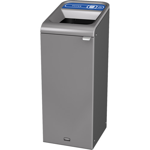 Configure Paper Waste Container, Bulk/Curbside/Deskside, Steel, 15 US gal. Seagulf Marine Industries Inc.