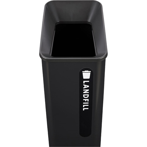 Bac d'ordures destin&eacute;s &agrave; l'enfouissement Sustain, Plastique/Acier, 15 gal. US Seagulf Marine Industries Inc.