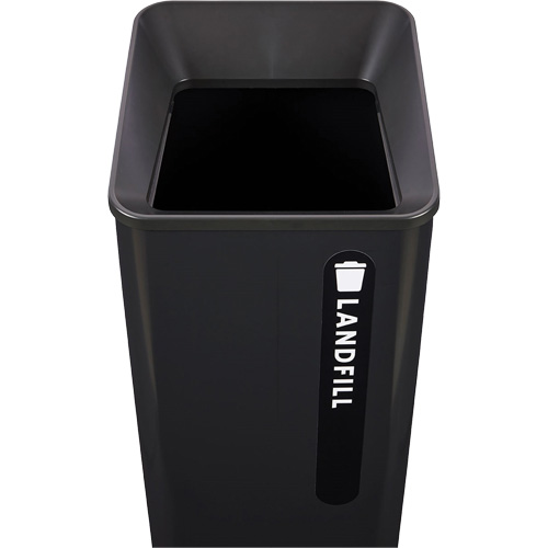Bac d'ordures destin&eacute;s &agrave; l'enfouissement Sustain, Plastique/Acier, 23 gal. US Seagulf Marine Industries Inc.