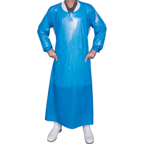 Top Dog 6 Mil. Gown, X-Large, Blue, Polyurethane Seagulf Marine Industries Inc.