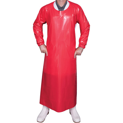 Blouse Top Dog de 6 mil, Grand, Rouge, Polyur&eacute;thane Seagulf Marine Industries Inc.
