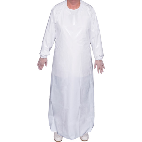 Blouse Top Dog de 6 mil, T-Grand, Blanc, Polyur&eacute;thane Seagulf Marine Industries Inc.