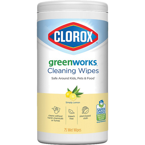 Lingettes nettoyantes GreenWorks, 75 lingettes Seagulf Marine Industries Inc.