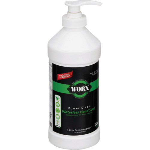 Power Clean Waterless Hand Soap, Liquid, 945 ml, Unscented Seagulf Marine Industries Inc.